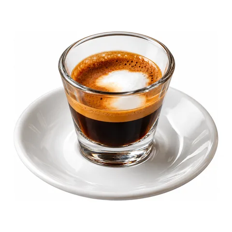 Long macchiato at The Code Pizza Bar, Collingwood