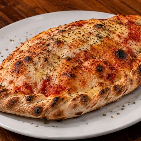 Calzone X pizza at The Code Pizza Bar, Collingwood