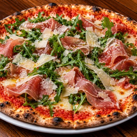 Duca di Parma pizza at The Code Pizza Bar, Collingwood
