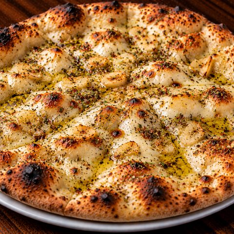 Focaccia Garlic at The Code Pizza Bar, Collingwood