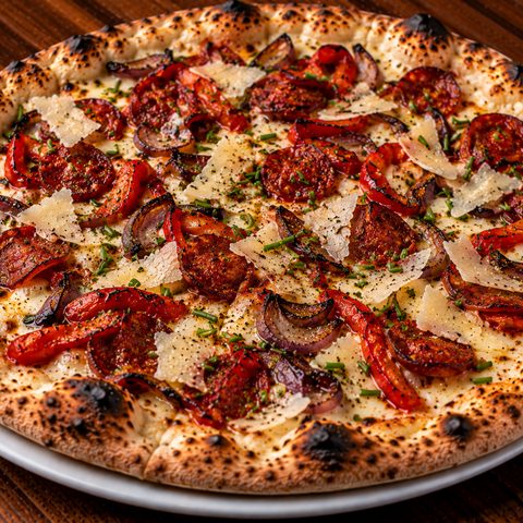 Spagna white pizza at The Code Pizza Bar, Collingwood