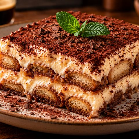 Tiramisu at The Code Pizza Bar, Collingwood